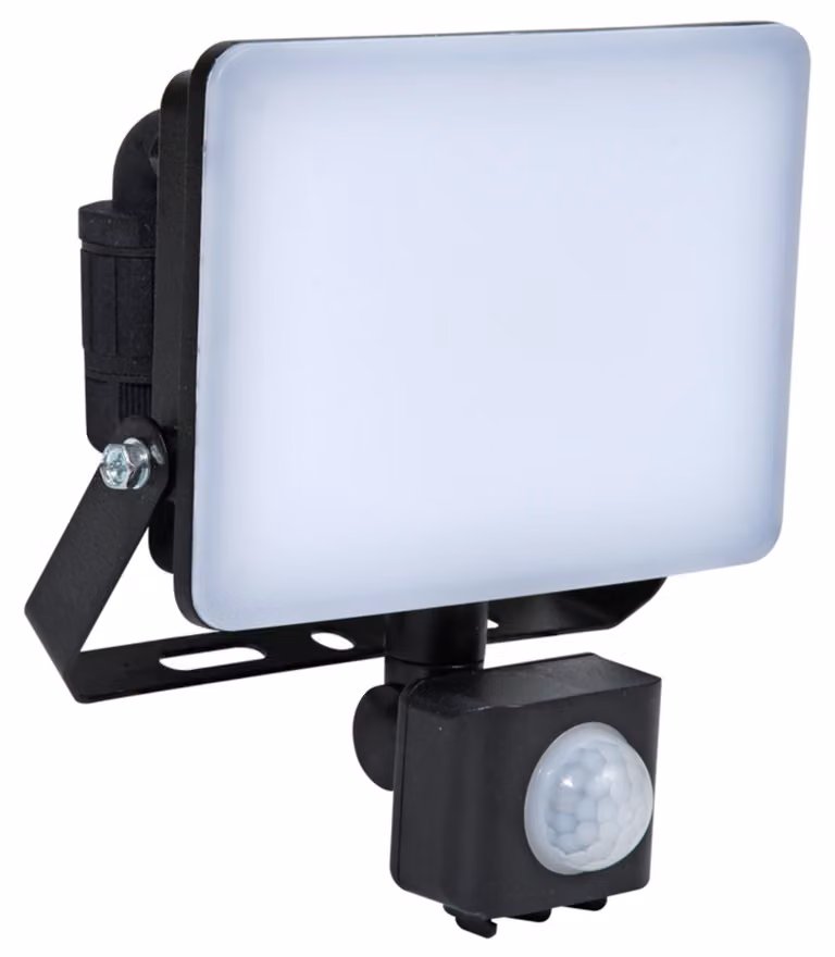 Faretto LED Ecolite con sensore PIR, 20 W, 5000 K, IP65, 1800 lm, RFL02-20W/PIR
