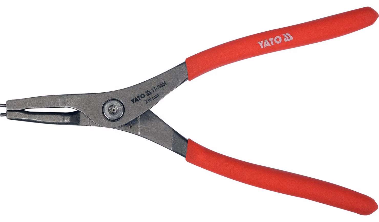 Pinza a becchi lunghi per anelli di sicurezza, 230 mm