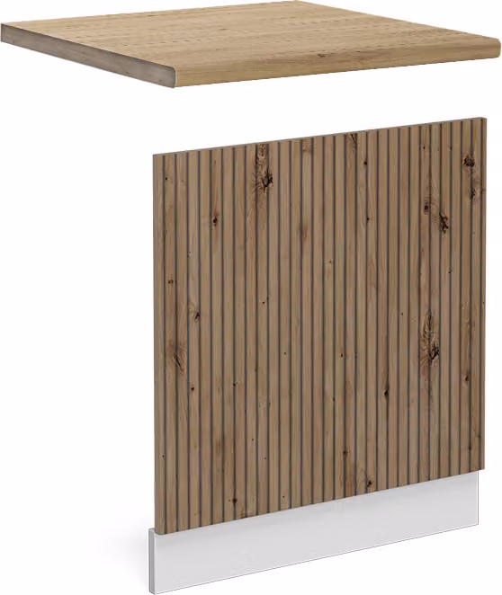 Pannello frontale Vicco R-Line Rovere artigianale 60 cm , PL Rovere, Model 47647