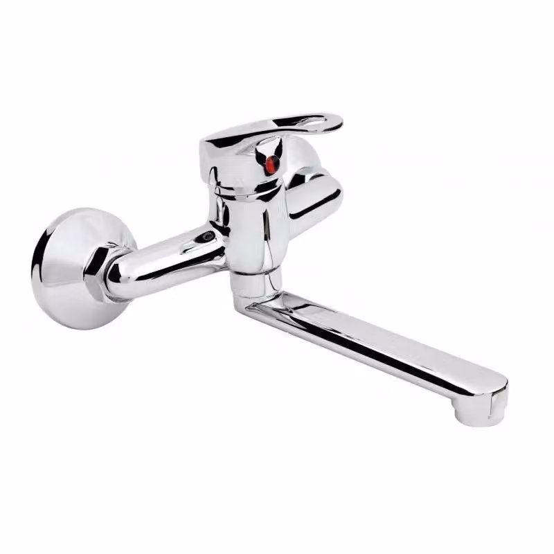 Miscelatori monocomando per lavabo, vasca, doccia, cucina, bidet, lavello ST - Miscelatore da parete per lavabo
