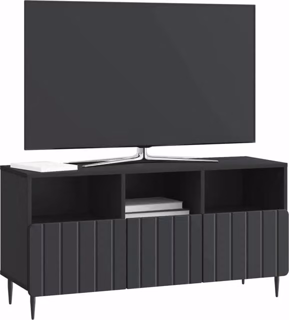 Mobile TV | Armadietto TV | Mobile Porta TV Nero 102 x 34,5 x 50 cm Legno ingegnerizzato