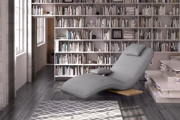 Chaise longchair lounge reclinabile poltrona divano divano lounger chaise textile