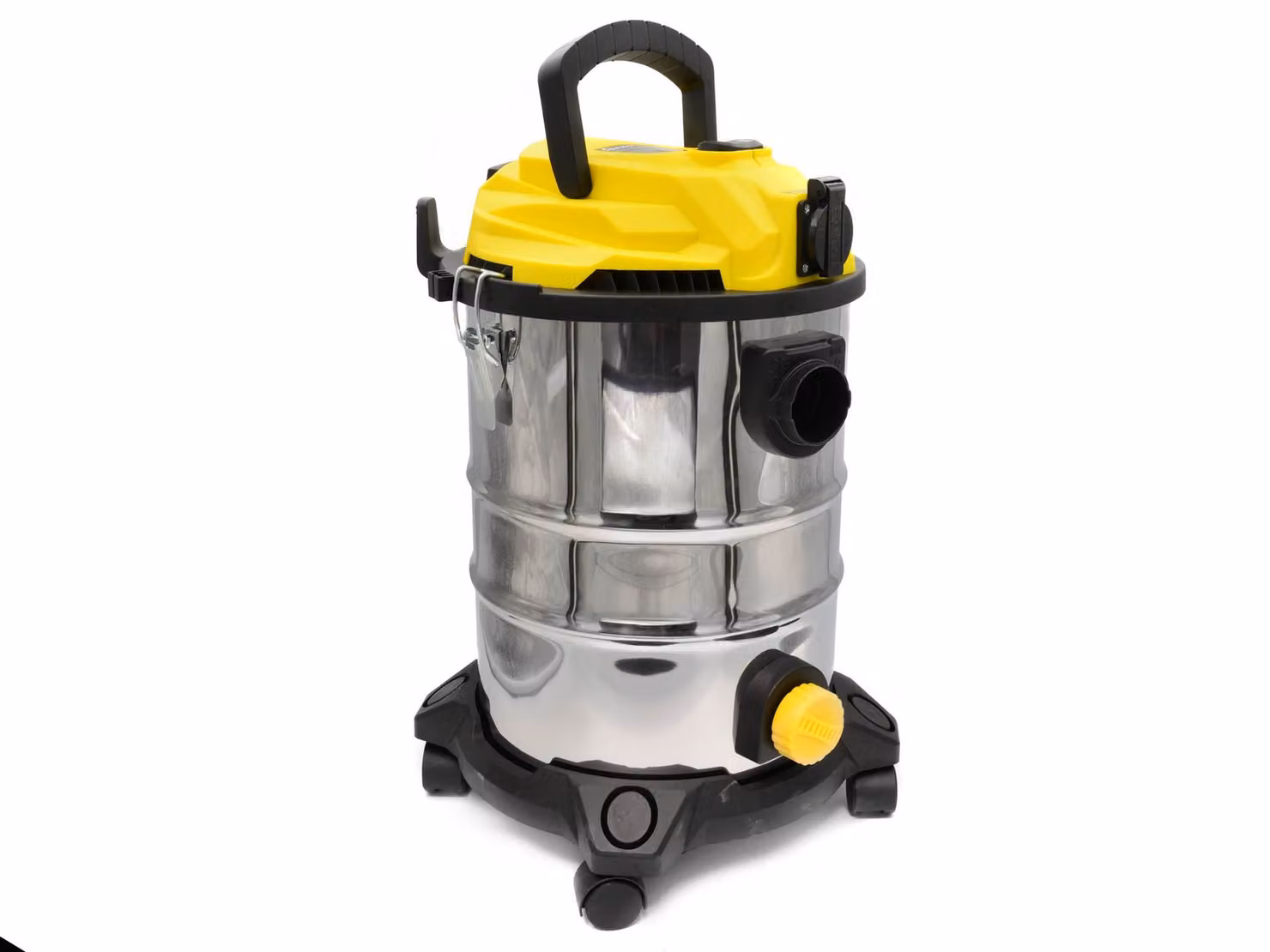 Aspirapolvere industriale per aspirazione a secco e a umido 25 l 1800 W 12855