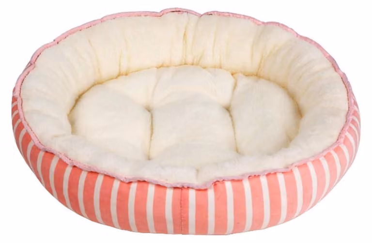 Cuccia per cani Pluche - Rotonda - Calda e confortevole - Colore C