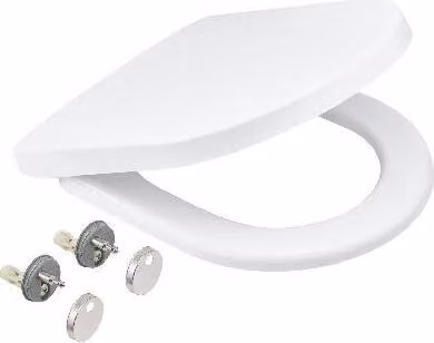 Grohe Solido - Sedile per WC, sistema SoftClose, bianco alpino, codice prodotto 42473000