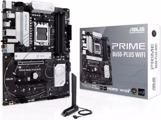 ASUS MB AMD B650, B650 PLUS WIFI, USB 3.2 GEN 2,AURA,WIFI6E , 90MB1KP0-M0EAY0