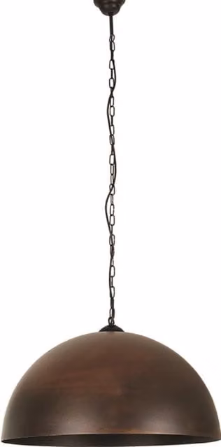 Lampada a sospensione Nowodvorski Lighting Hemisphere in metallo marrone bronzo con altezza regolabile e dimmerabile, Ø 50 cm