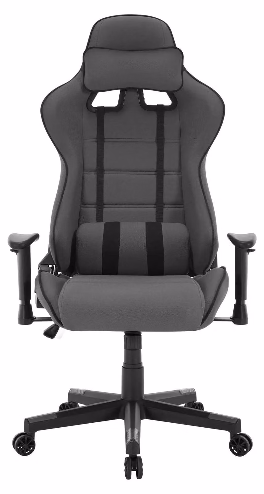 Sedia da gaming - Modello racing - Per scrivania - Rete ergonomica - Regolabile - Con poggiatesta - Cuscinetto per il collo - Supporto lombare