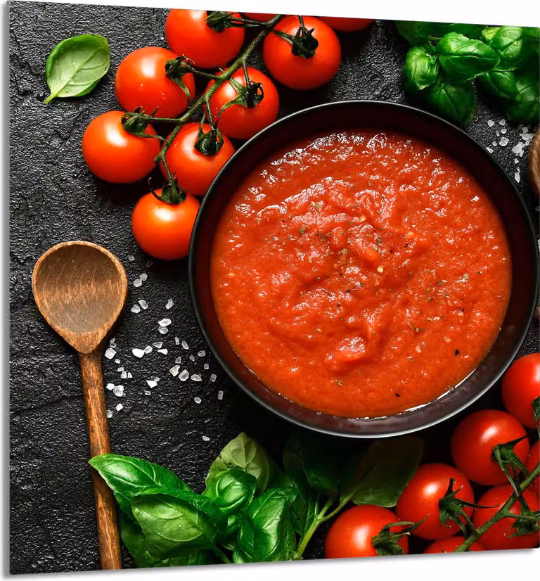 PIATTO IN VETRO PER LA CUCINA 60x65 Alimentare