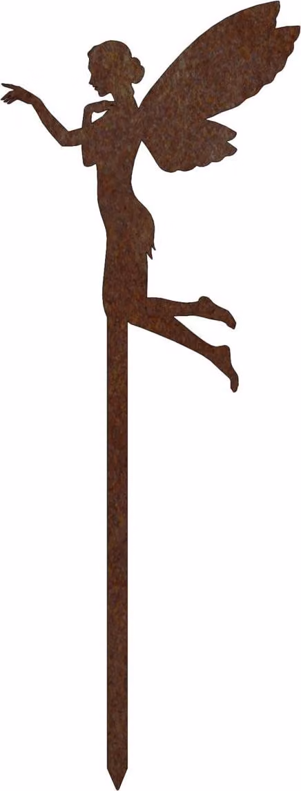 CORGARDEN Decorazione da giardino fata 59 x 22 cm, corten CORGARDEN 1071