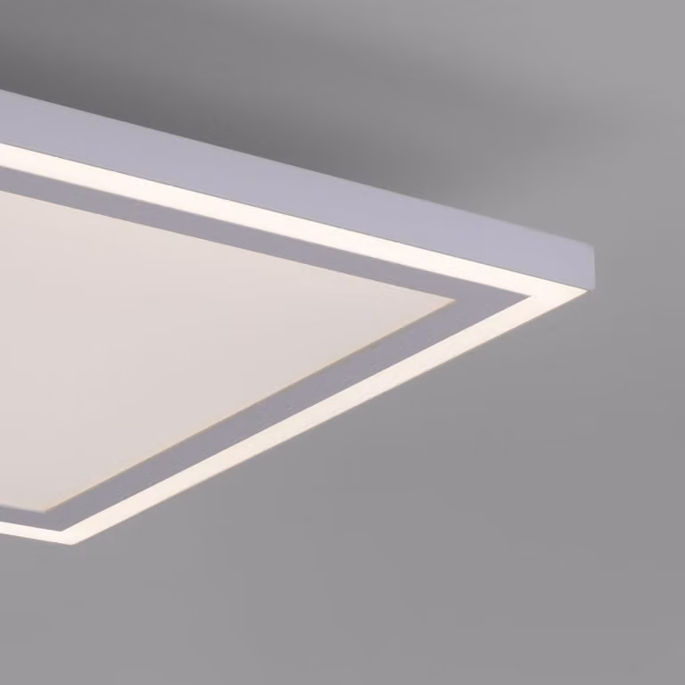 Plafoniera LED, pannello, dimmerabile, telecomando, L 31,4 cm