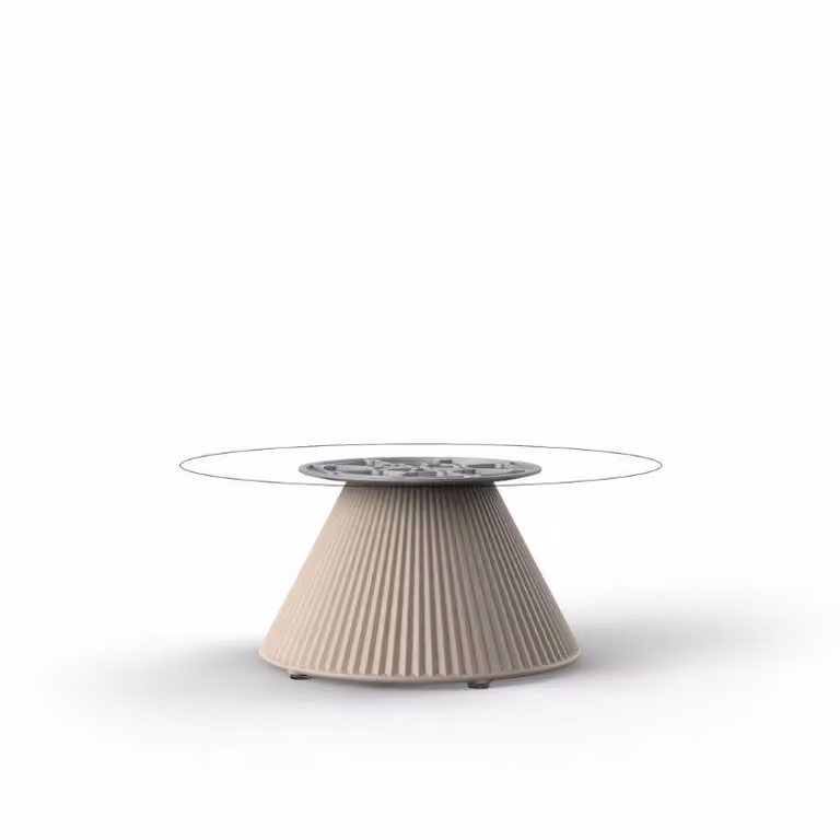 Base tavolo Gatsby Vondom rotonda Ø40xH25cm