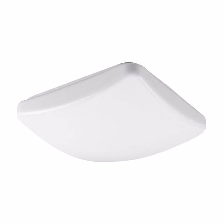 Plafoniera LED KOSS 12W 4000K bianco opale L:27cm L:8cm H:27cm