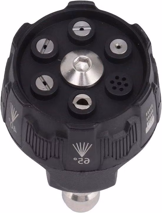 Idropulitrice con ugello a ragnatela 6 in 1 per la pulizia del giardino e della terrazza
