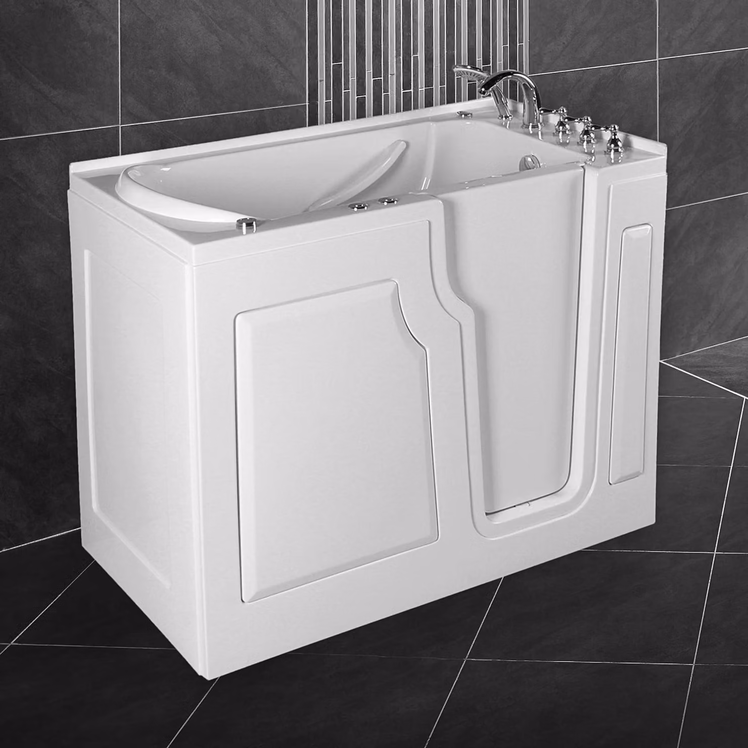 Vasca da bagno per anziani Siena II 122x71 cm
