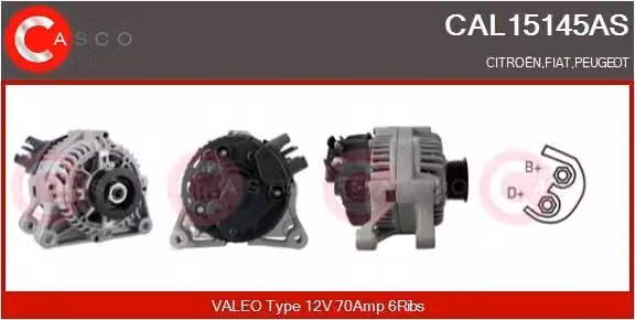 Alternatore 70A