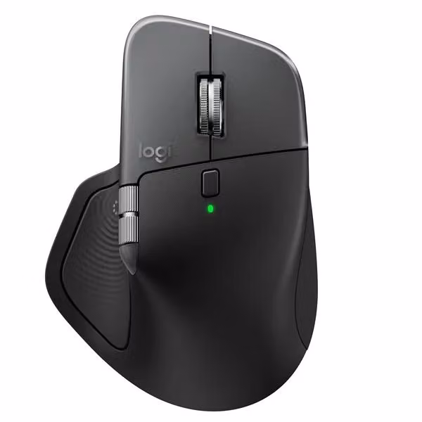 Mouse Wireless Logitech MX Master 4 For Mac, Bluetooth e USB-C, Ergonomico, 1000 DPI, Nero o Grigio – 2