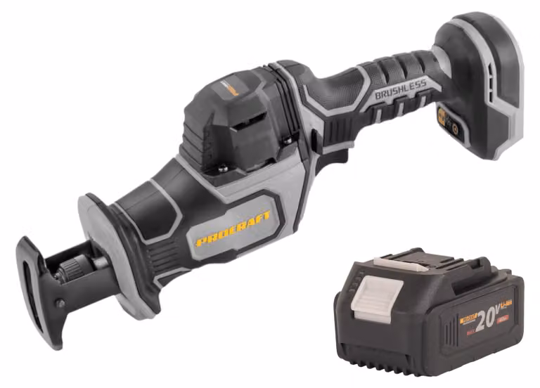 Sega alternativa Procraft Industrial RS20Abb 20 V Brushless + 1x batteria 4,0 Ah - senza caricabatterie