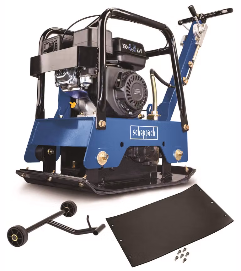 Scheppach HP2500S piastra vibrante a benzina 6,5 HP 196 cm³ 25 m/min 40 cm 3,5 L