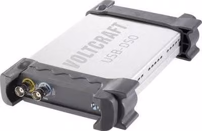 Voltcraft DSO-2020 USB Oscilloscopio USB, attacco per oscilloscopio a 2 canali, larghezza di banda USB 20 MHz (DSO-2020 USB)