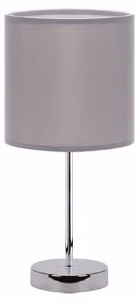 Agnes E14, lampada da comodino grigia