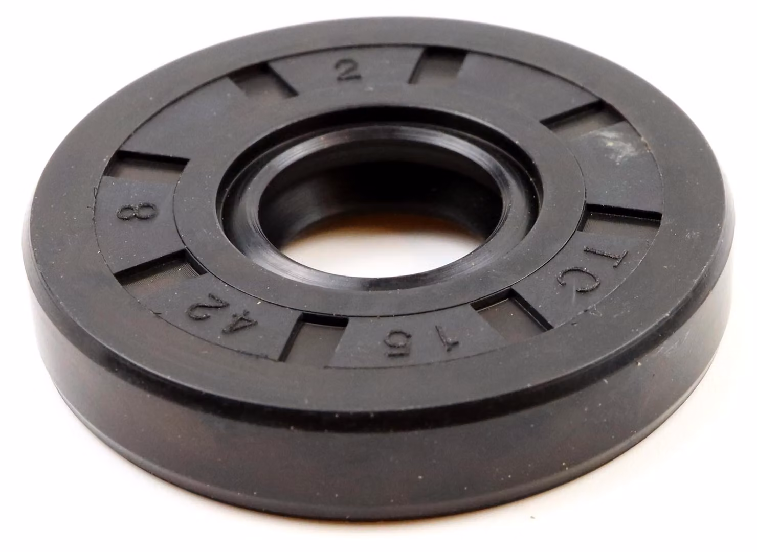 Guarnizione radiale per albero, dimensioni 15x42x8 mm, materiale NBR70, conforme alla norma DIN 3760