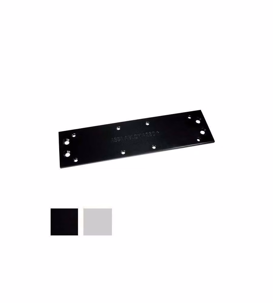 Piastra Chiudiporta Slitta Dc175 Argento Assa Abloy