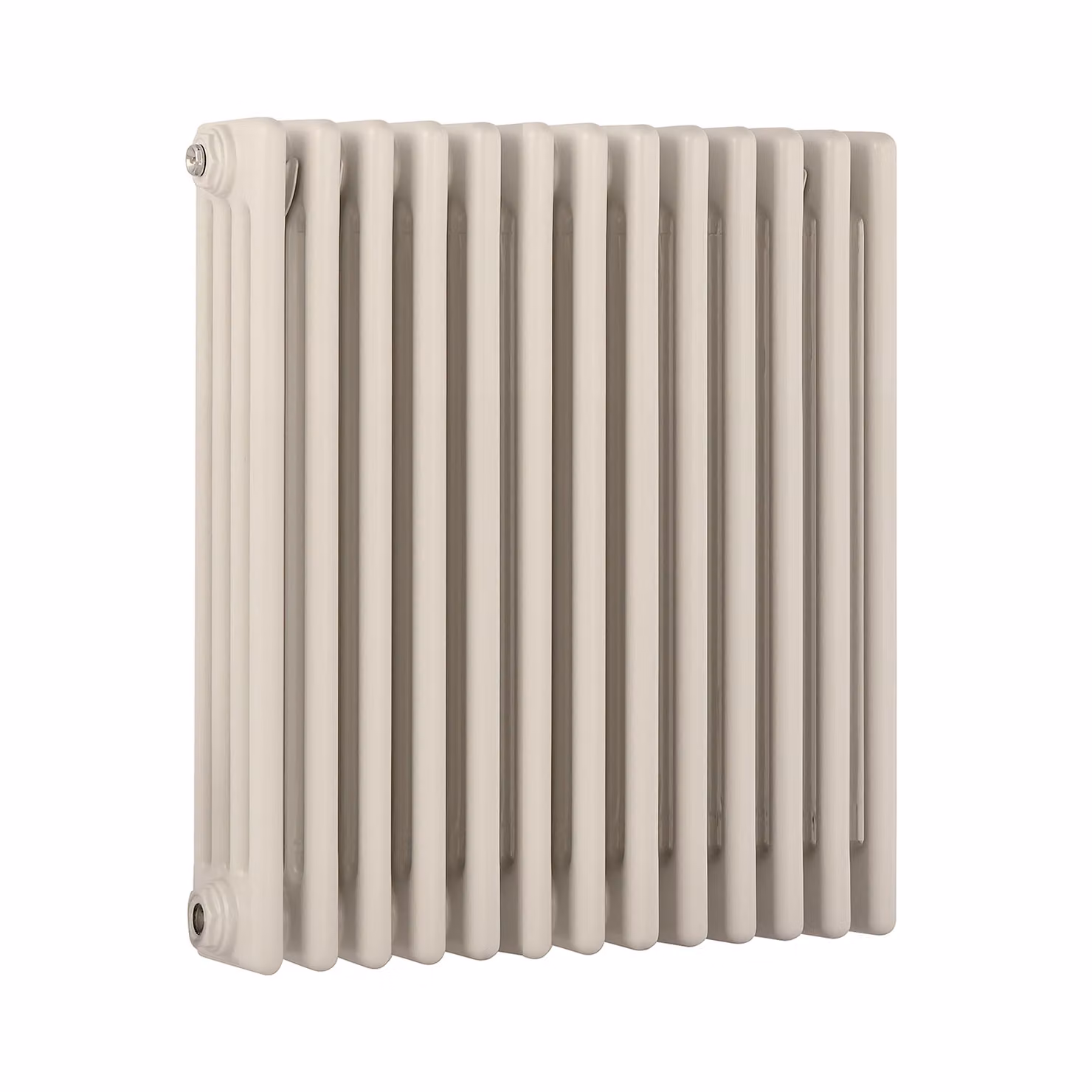Radiatore Orizzontale a Colonne (4 Colonne) 600mm x 605mm - Bianco (Pearl Bianco) - Regent