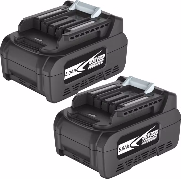 confezione da 2 batterie di ricambio da 40V 5.0Ah per microonde a batteria Makita MW001GZ Makita CW004GZ CW002GZ01 CW003GZ01 CW001GZ01 frigorifero Makita 40V gonfiatore