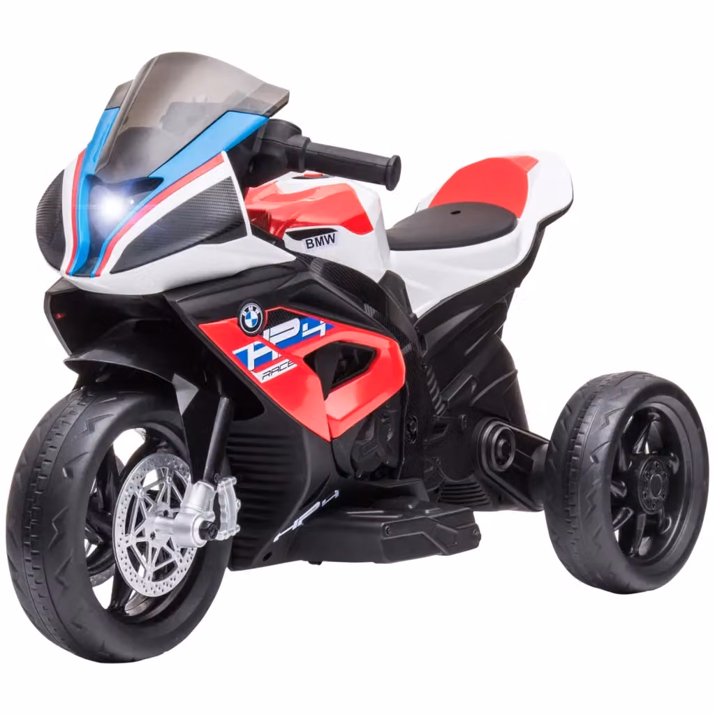 Moto elettrica per bambini Minimal rossa con fari e musica L: 82.5 cm, P: 42 cm, H: 54 cm – 2