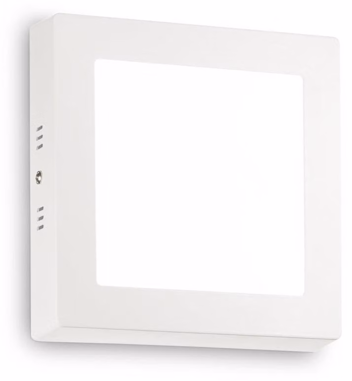 Plafoniera Moderna Universal Acciaio Bianco Led 13,5W 4000K Ip20