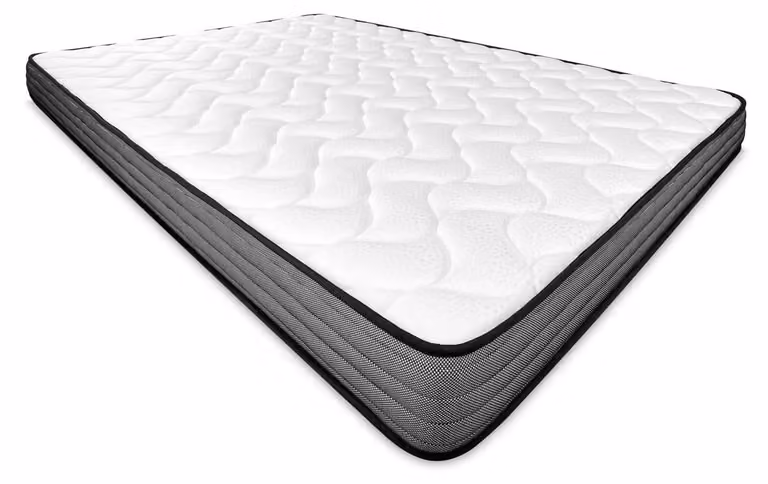 Materasso reversibile, dimensioni 140 x 190 cm, ipoallergenico e antibatterico
