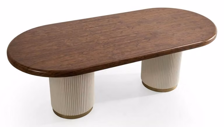 Tavolo da pranzo moderno dal design elegante, adatto a qualsiasi zona pranzo