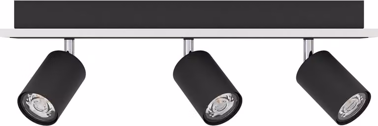 Eglo 3er LED Spot Rimbocchi 1 20W, 2500 lm, 3000K, schwarz, Stahl