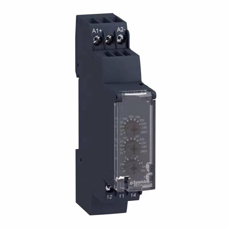 Schneider Electric: monitor di tensione, intervallo di tensione, 65-260 V CA/CC RM17UBE15