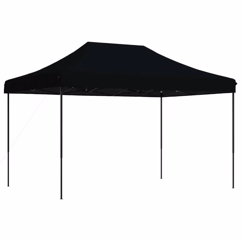 Tenda da festa Party-Tenda in tessuto Oxford e acciaio, colore nero, L: 279 cm, P: 410 cm, H: 315 cm – 2