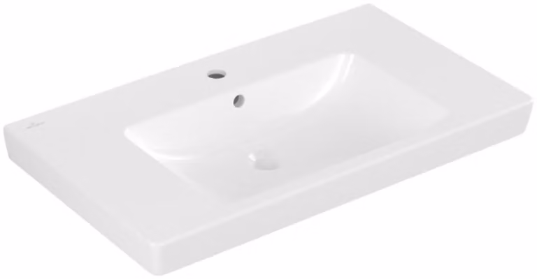 Villeroy & Boch Subway 2.0 lavabo à poser, avec trop-plein, 1 trou pour robinet, 800x470mm, 71758G01, 71758G01