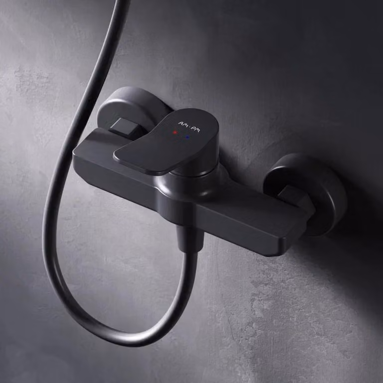 AM.PM Miscelatore per doccia Miscelatore monocomando per doccia Nero Miscelatore per doccia Miscelatore per doccia Rubinetto Miscelatore per bagno Doccia