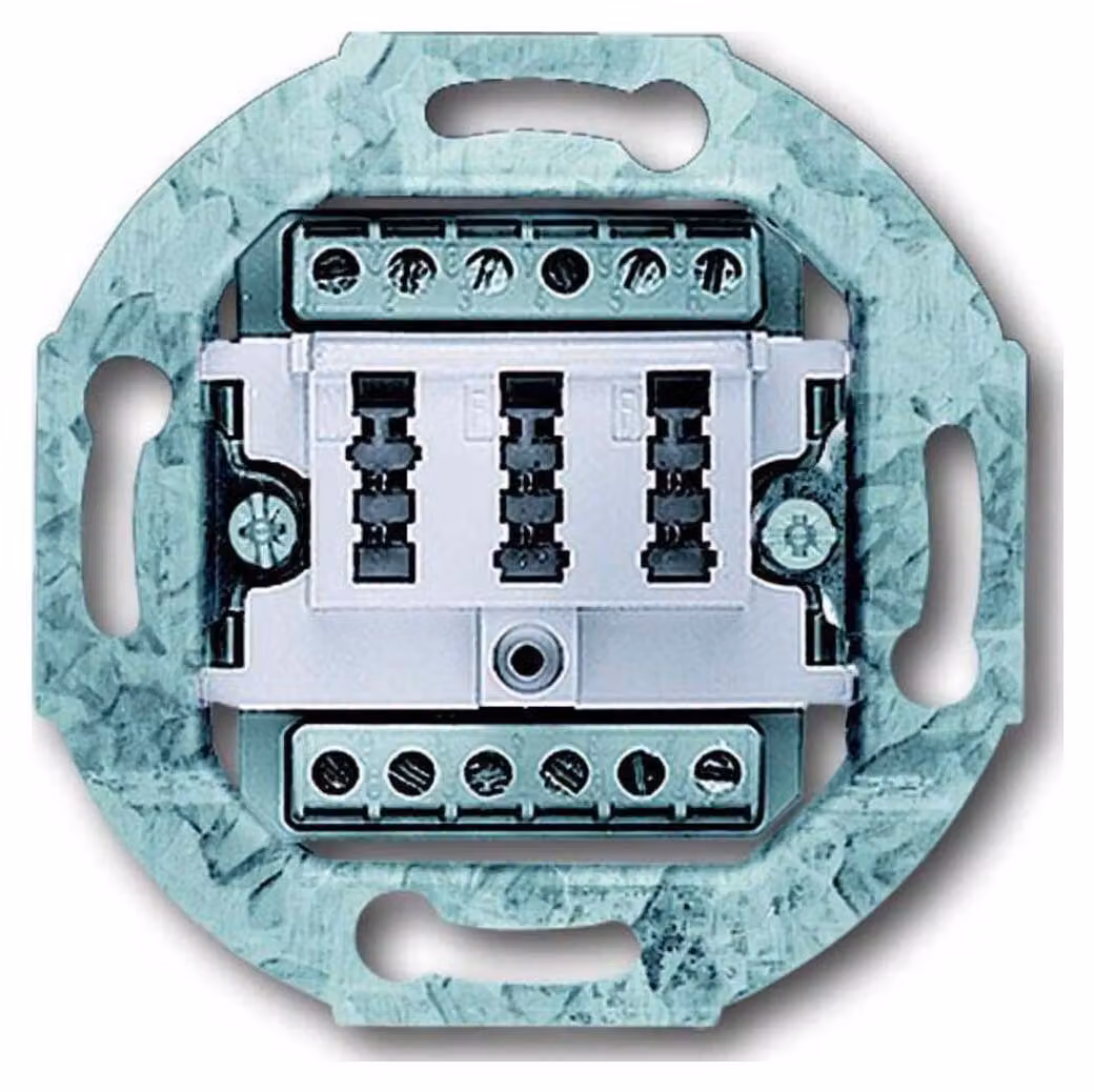 Busch-Jaeger TAE scatola di connessione aws 2x6/6 NFF 0242/04