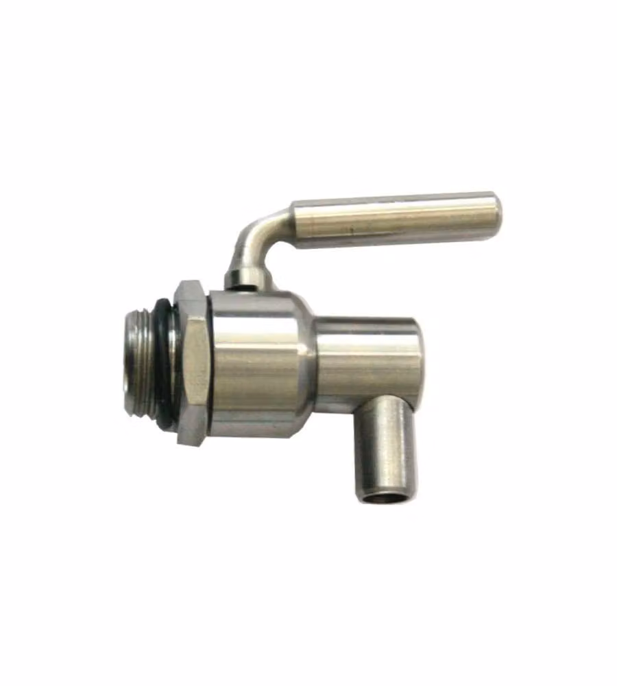 Rubinetto Salvagoccia 1/2" Inox Gir Fusto Alimenti