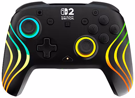Controller wireless Turtle Beach Afterglow Wave per Nintendo Switch, colore nero con tecnologia Bluetooth