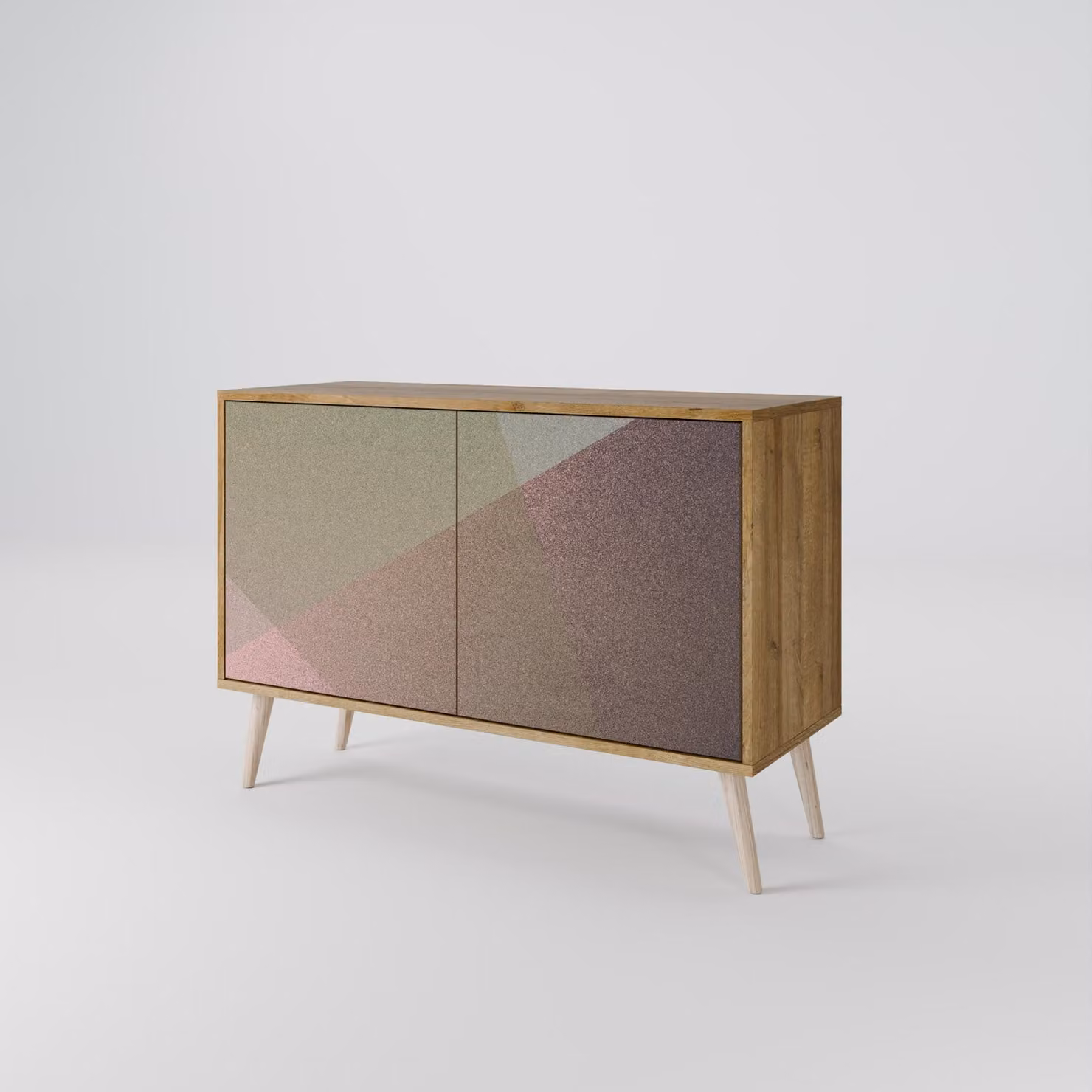 Cassettiera Spacerebels a 2 ante - credenza cassettiera - credenza alta - mobile guardaroba - soggiorno camera da letto - 57,5×111×42 (HxLxP)