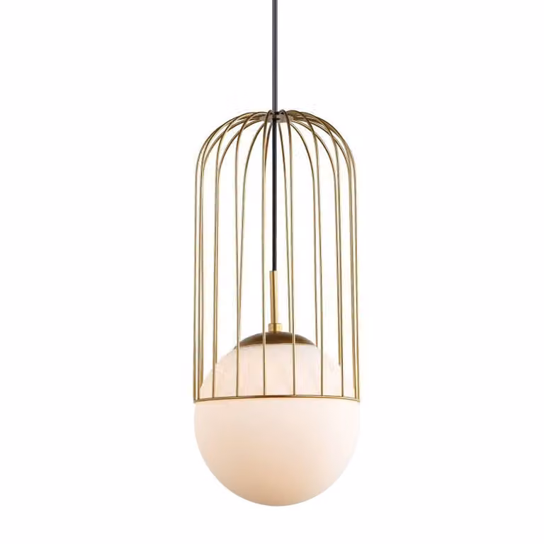 Italux Matty, lampada a sospensione moderna in oro MDM-3940/1 GD