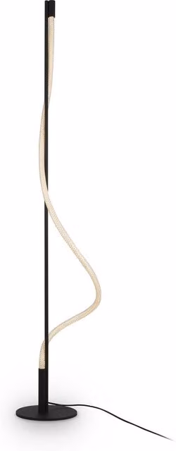 Lampada da terra Maytoni Tau nera LED 15W 3000K 150cm
