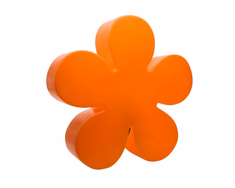 Luce da giardino "Shining Flower" 40 incl. LED bianco caldo E27 arancione