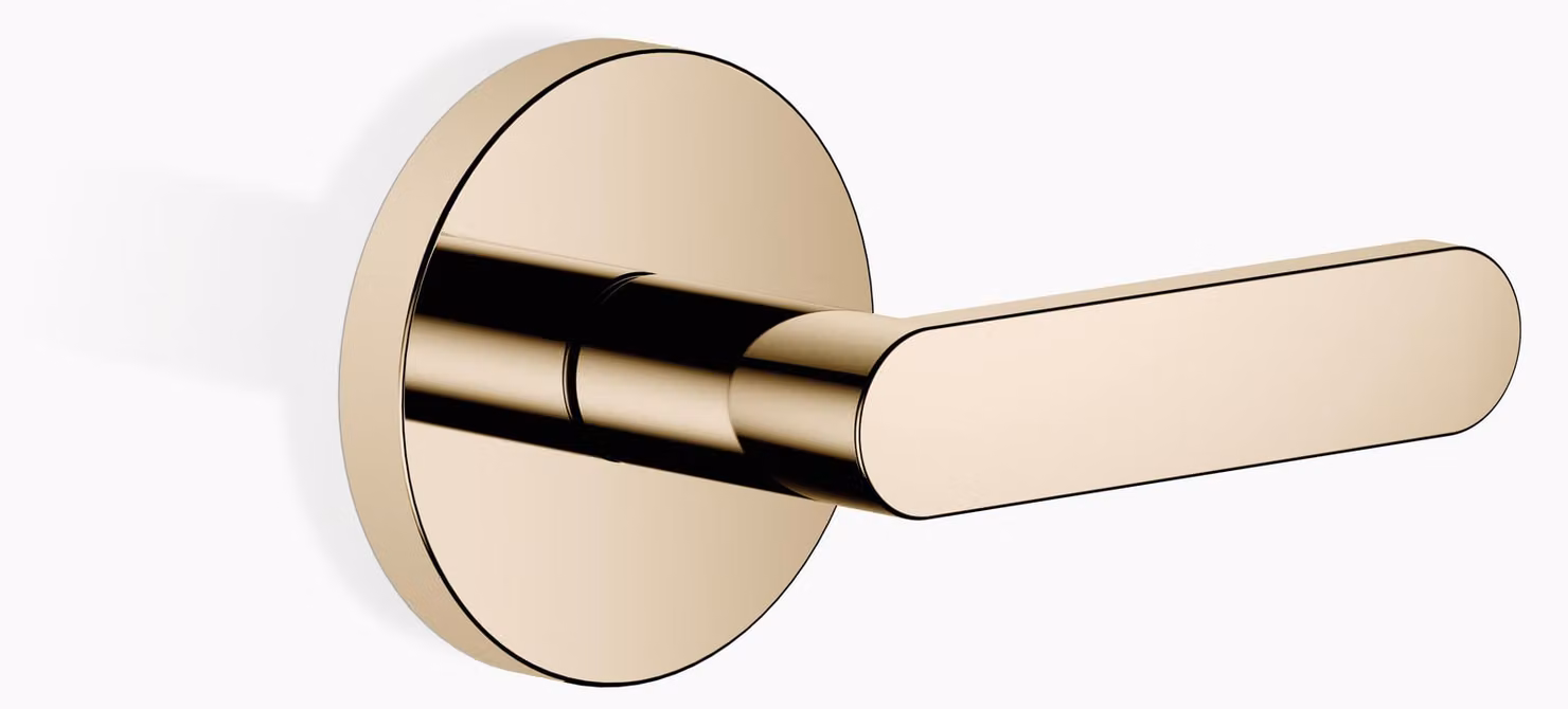 Dornbracht META robinet encastré, fermeture à droite 3/4, rosace ronde 60mm, 36608661-26, 36608661-26