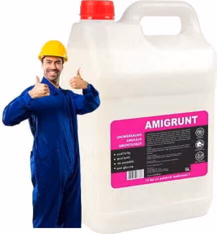 Primer universale per intonaco e piastrelle Amigrunt 5L