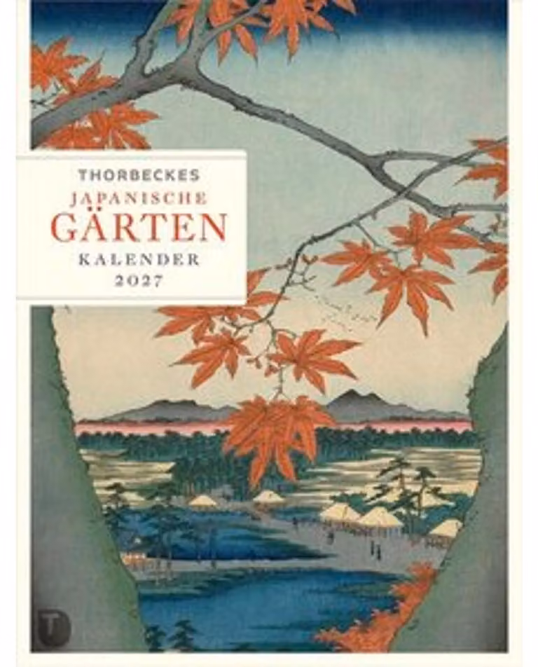 Il calendario dei giardini giapponesi di Thorbecke 2027