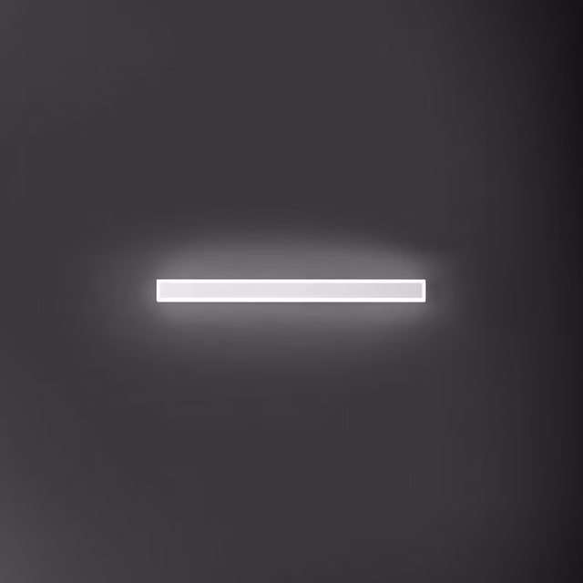 Applique Moderna Wally Perenz Illumina in Alluminio e Plastica Bianca con LED da 22W 3000K Luce Calda