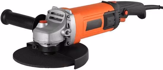 Smerigliatrice angolare elettrica, 177,8 mm, 8,2 A, 8500 giri/min, con cavo e protezione in tessuto, adatta per smerigliatura, taglio e rimozione della ruggine (senza disco abrasivo)